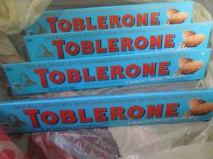 lot 377 image: 4- 3.52 Toblerone...