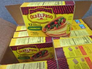lot 410 image: 11- 12 ct Old El Paso Crunchy Taco ...