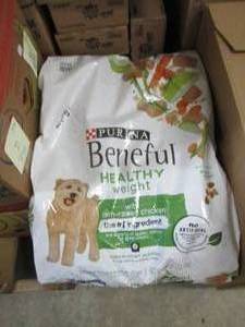 lot 430 image: Beneful Healthy Weight Dog Food 28 ...