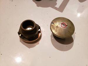 lot 33 image: transfer tank vented cap with threaded neck