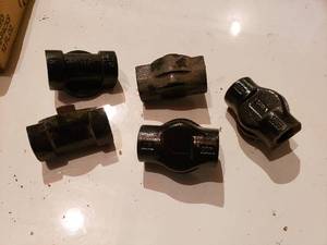 lot 42 image: transfer tank filter fittings for spin on filters