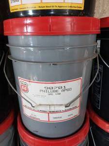 lot 105 image: new unopened 5 gal bucket of SAE140 all purpose gear oil