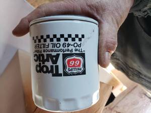 lot 143 image: lot of (11) new oil filters filters  # PO-64