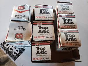 lot 156 image: (8) trop artic oil filters