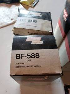 lot 166 image: (2) BALDWIN filters filter # BF- 588