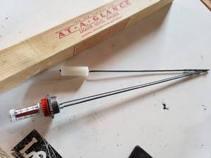 lot 187 image: (1) THERMA-GAUGE  44 fuel barrel gauge new in box