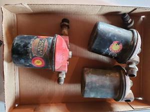 lot 199 image: (3) inline home heating fuel filter canisters (used)