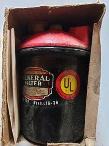 lot 201 image: (1) GENERAL FILTER canister model 1A-25A new in box