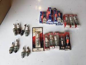 lot 222 image: lot of new assorted spark plugs see picks for part # and condition