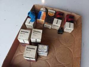 lot 225 image: lot of new miscellaneous points and ignition parts