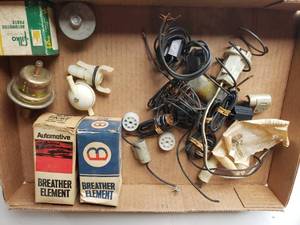 lot 231 image: miscellaneous fuel line and ignition parts