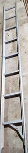 lot 281 image: collapsible aluminum ladder see picks for measurements