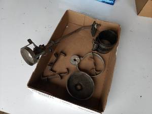 lot 320 image: antique oil filter wrenches