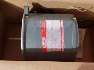 lot 329 image: NEW DAYTON electric motor in box see picks for specs