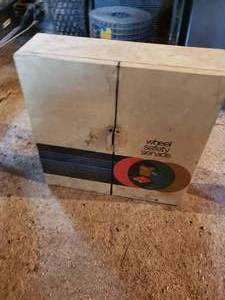 lot 409 image: vintage metal Wheel Safety service parts cabinet
