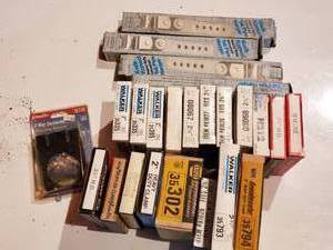 lot 421 image: large lot of muffler clamps and hangers new in the box