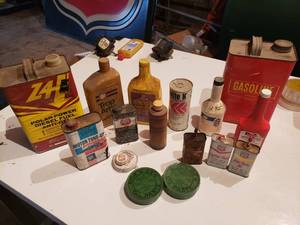 lot 444 image: miscellaneous lot of petroleum products