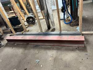 lot 10 image: Steel I Beam 8 Long
