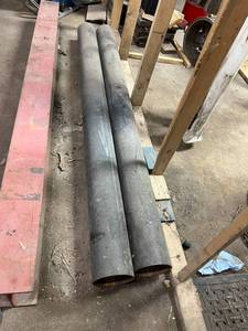 lot 11 image: 2 Steel Cylinders 85 long