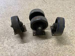 lot 107 image: Large Casters