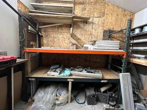 lot 188 image: Pallet Rack & Items On Shelves