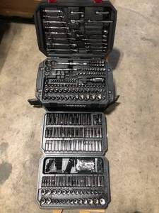 lot 3 image: Husky Mechanics Tool Set (290-Piece) Customer Returns See Pictures