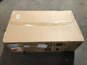 lot 23 image: Husky Ready-to-Assemble 24-Gauge Steel 2-Door Garage Base Cabinet in Black (28 in. W x 32.8 in. H x 18.3 in. D)  Customer Returns See Pictures
