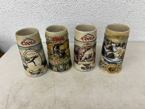 lot 40 image: Coors Steins