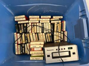 lot 51 image: Panasonic 8 Track Player & 8 Tracks