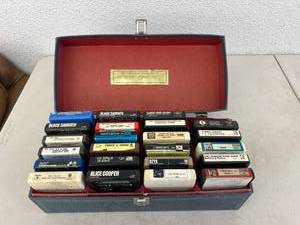 lot 53 image: 8 Track Tapes in Case