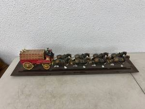 lot 83 image: Budweiser Horses & Wagon