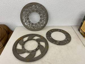 lot 94 image: Cast Iron Vent Covers