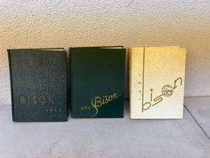 lot 151 image: 1959, 1960, & 1961 NDSU Bison Yearbooks
