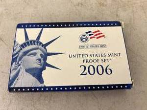 lot 157 image: 2006 US Mint Proof Set