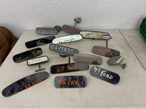 lot 189 image: Vintage Auto Rear View Mirrors
