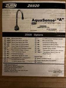 Aquasense A faucet