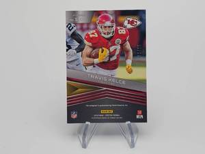 2018 Travis Kelce Spectra Autographed Football Card S-TK #1935
