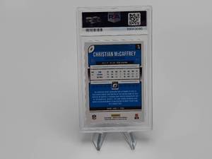 2018 Christian McCaffrey Donruss Optic #16 PSA Gem Mint 10 Population 36