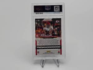 2020 Clyde Edwards-Helaire Rookie Prizm Red Ice SSP Football Card PSA 10 Gem Mint (Population 68)