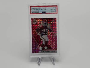 2020 Clyde Edwards-Helaire Rookie Mosaic Camo Pink SSP Football Card PSA 10 Gem Mint (Population 375)