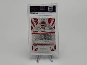 2020 Clyde Edwards-Helaire Rookie Phoenix Fire Burst SSP Football Card PSA 10 Gem Mint (Population 515)