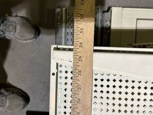 steel shelves with wall brkts  30x22 60x22
