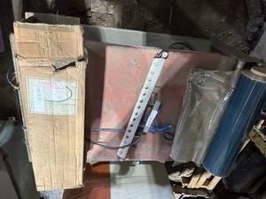 Plastic wrapper All Aluminum table extra rolls of plastic and heating element