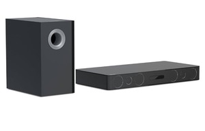 lot 12 image: Toshiba ABX3250 300W Audio Base WWireless Subwoofer & Remote Tested & Working
