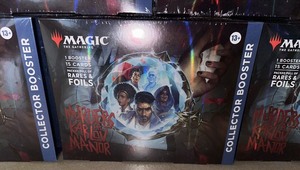 lot 35 image: Magic The Gathering Murders at Karlov Manor Collector Booster Lot Of 5
