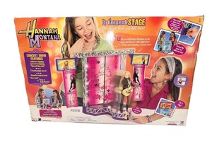 lot 36 image: New HANNAH MONTANA In Concert STAGE PLAYSET Plays MUSIC Lights PLAY ALONG Jaxx