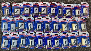 lot 95 image: LOT OF LENOX BI METAL HOLE SAW SPEED LOT ( 1 38 ) ( 1 12 ) ( 1 )