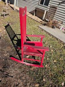 lot 70 image: Ohio State Patio Rocker