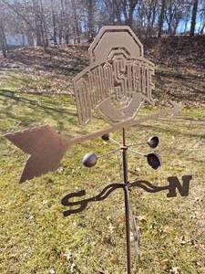 lot 100 image: Ohio State Garden Weathervane