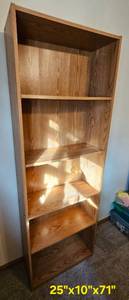 lot 50 image: Six Foot Bookcase Pairing